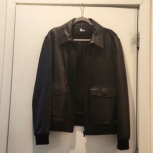 Leather jacket by kooples